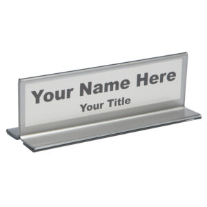 Acrylic Table Nameplate