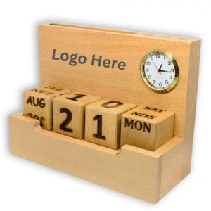 Wooden Table Clock